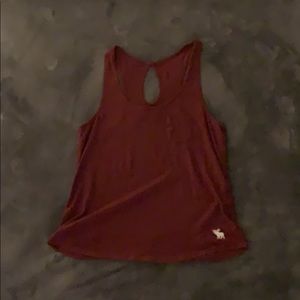 AF Maroon Racerback Tank